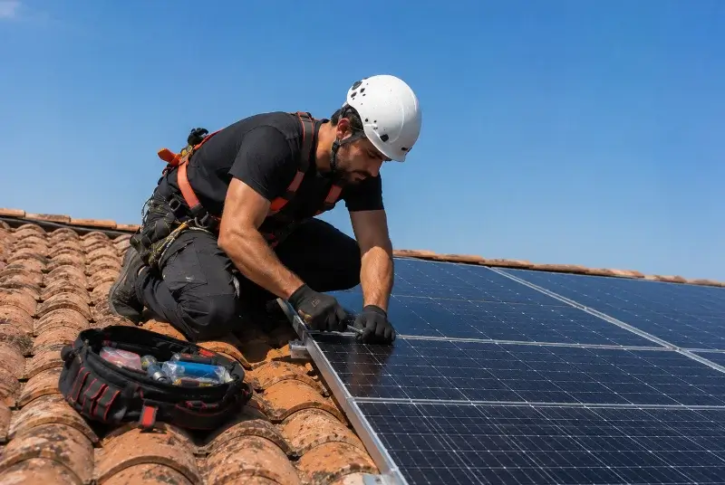 Maintenance et monitoring de panneaux solaires à Pinsaguel
